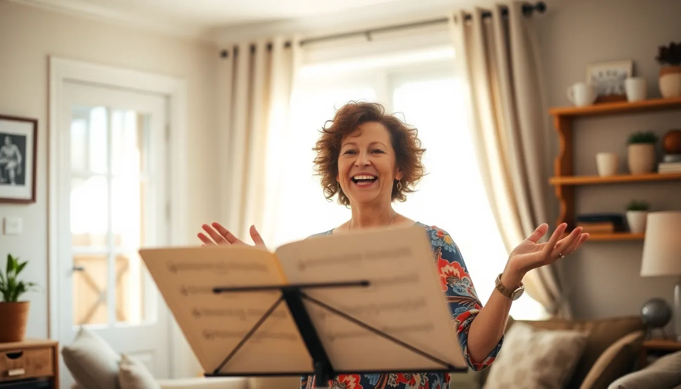 learning to sing as an adult